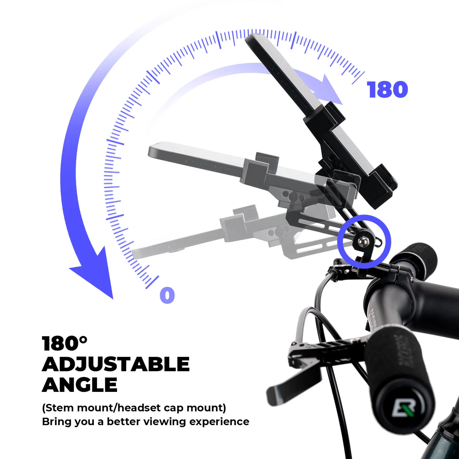 Sturdy Bike Phone Holder Universal Adjustable Design - Image 6