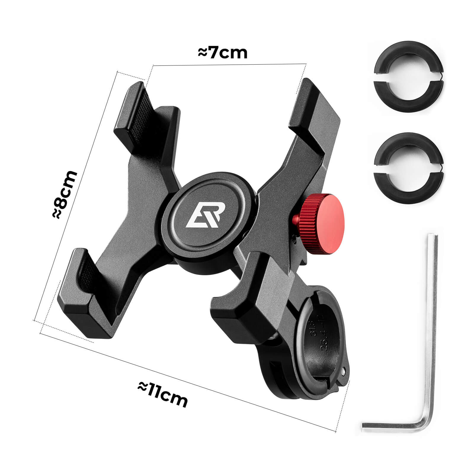 Sturdy Bike Phone Holder Universal Adjustable Design - Image 9