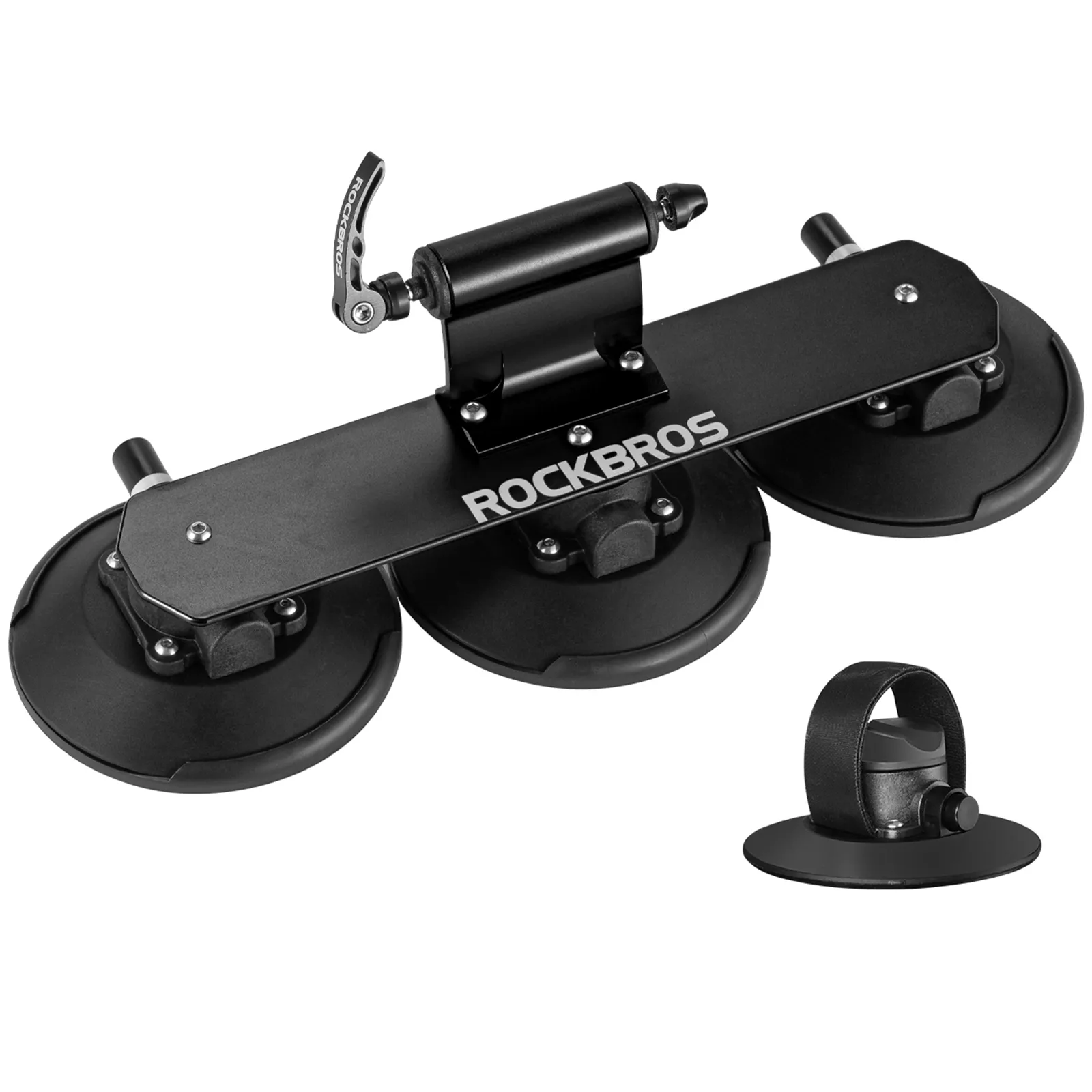 Suction Cup Car Roof Bike Rack Quick-Install Heavy Duty Mount for 1–3 Bikes