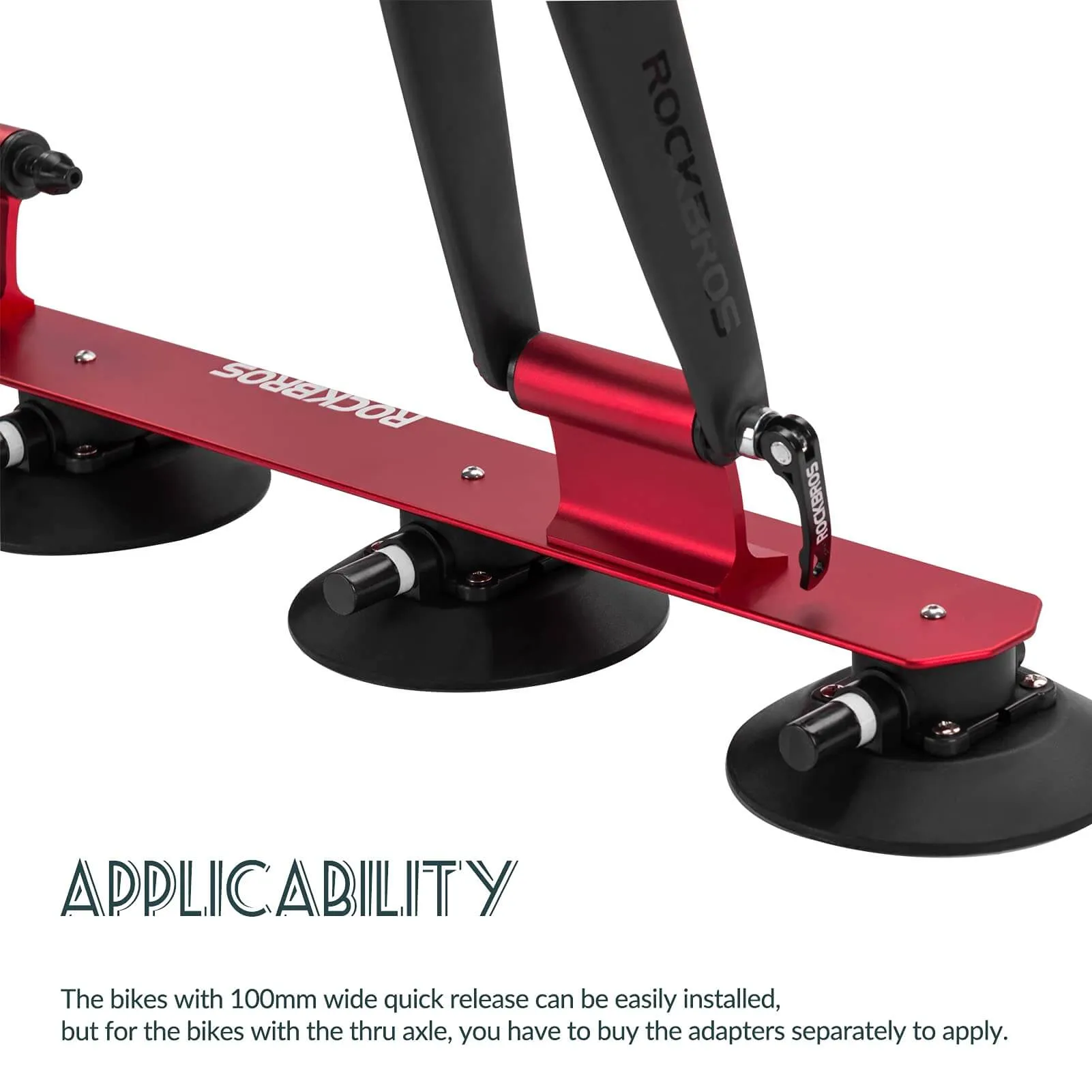 Suction Cup Car Roof Bike Rack Quick-Install Heavy Duty Mount for 1–3 Bikes - Image 13