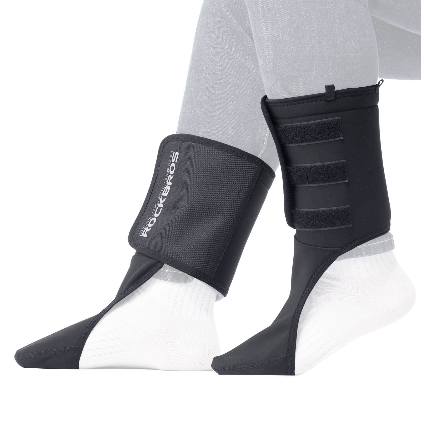 Thermal Motorcycle Cycling Shoe Covers Reusable Guard - Image 2