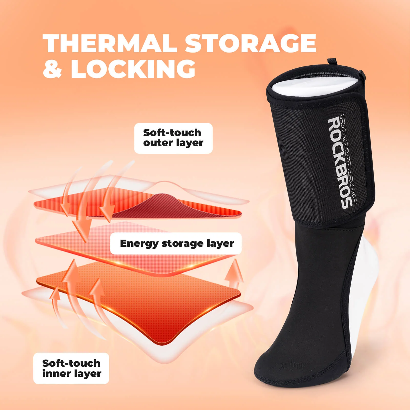 Thermal Motorcycle Cycling Shoe Covers Reusable Guard - Image 3