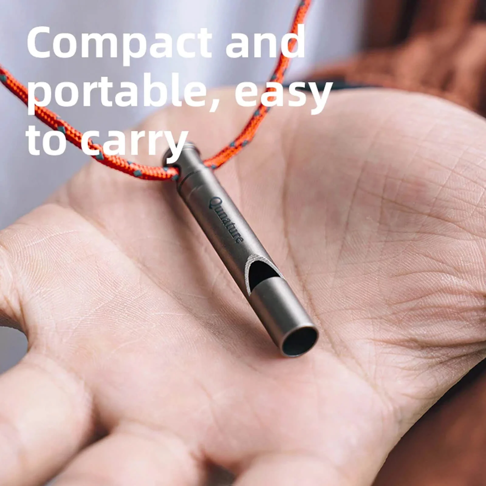 Titanium Emergency Survival Whistle 120dB Loud - Image 3