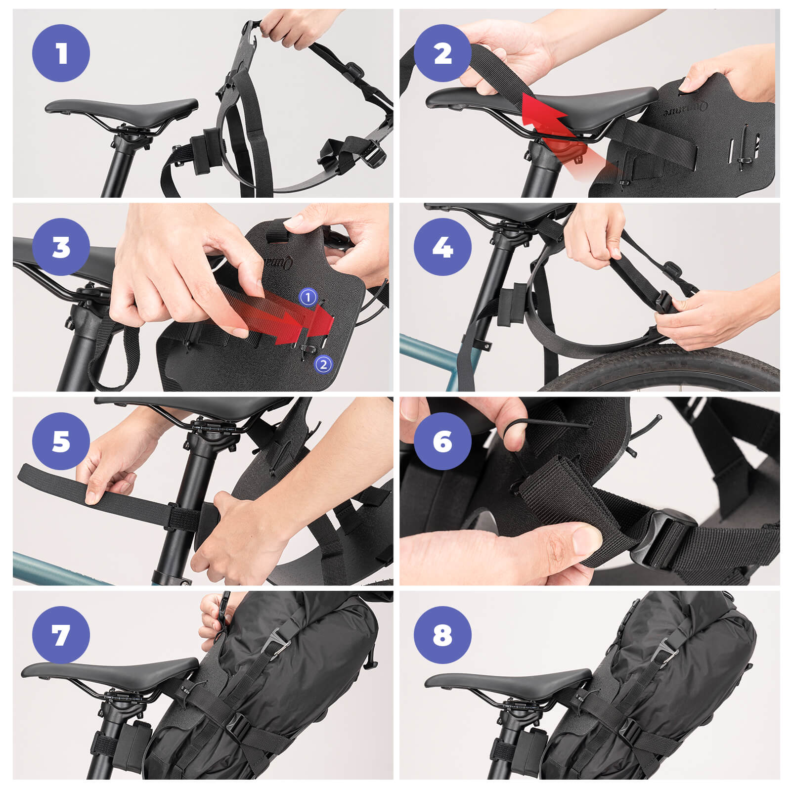 TRAILPRO Bikepacking Rear Saddle Bag Extension Mount - Image 8