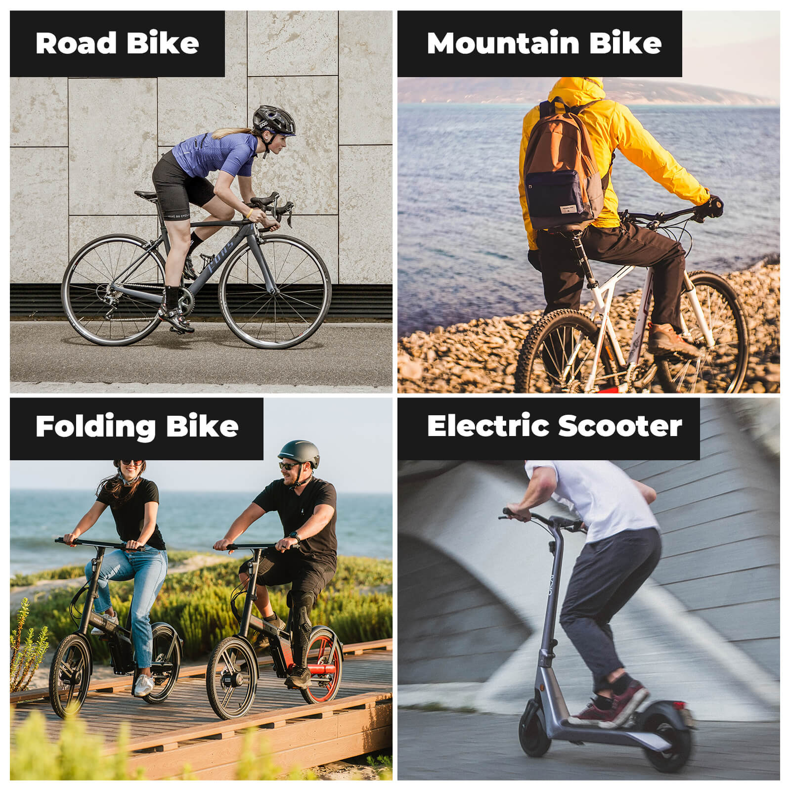 Trapezoid Bike Handlebar Bag Flash Painting Journey Series - Image 12