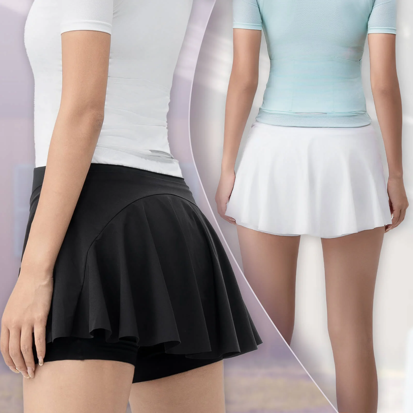 TVI Women’s Cycling Skirt with Cushion Liner - Image 2