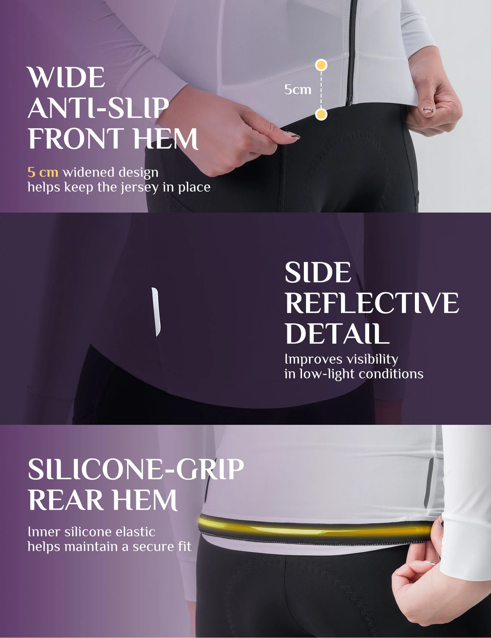 TVI Women's Quick-Dry Cooling Long Sleeve Cycling Jacket - Image 5