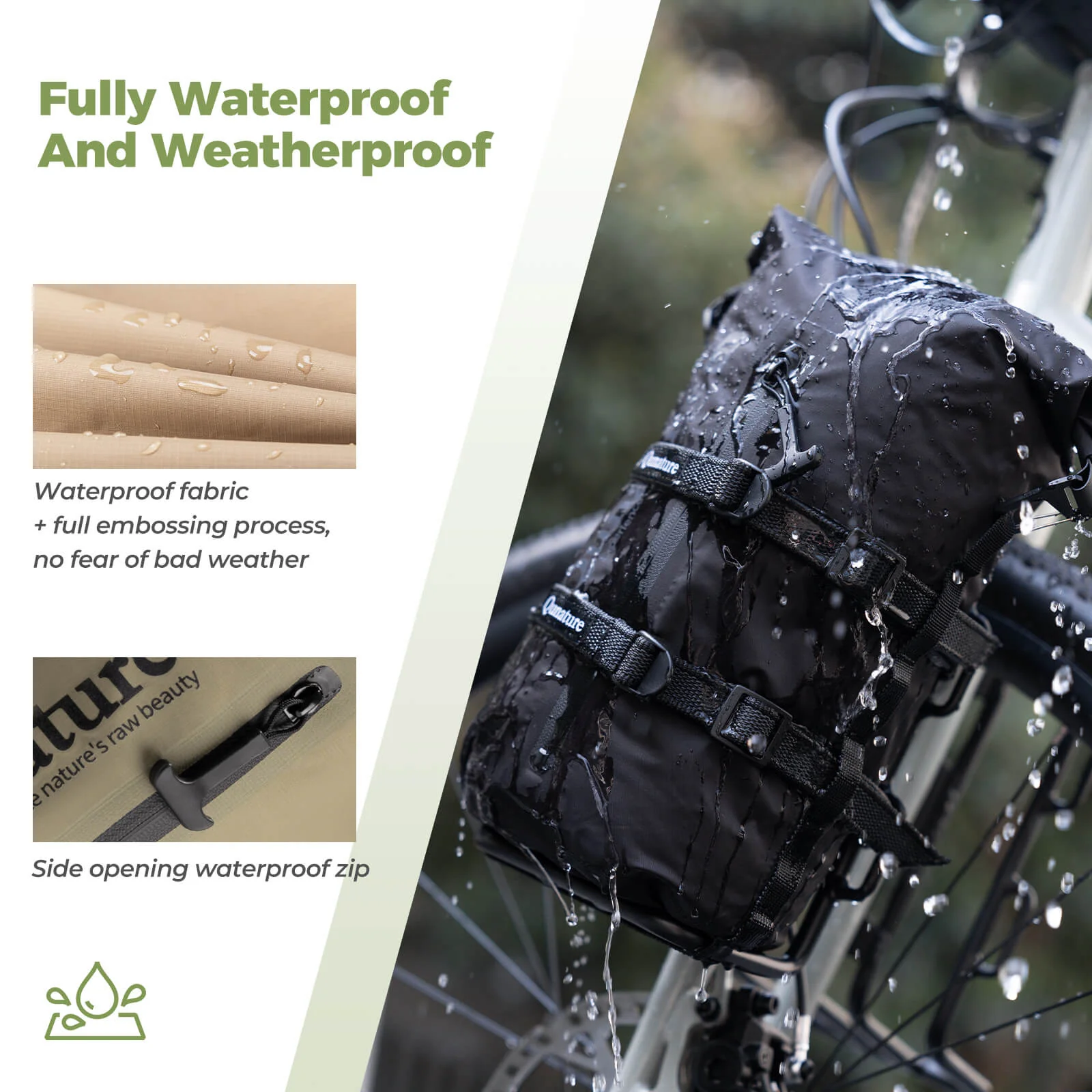 QUNATURE Ultra-Light Waterproof Compression Sack 3L-12L - Image 16