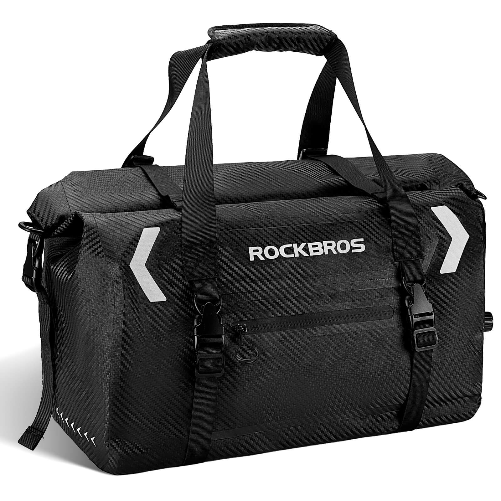 Ultra-Tough Motorcycle Rear Tail Bag Waterproof Rear Seat Luggage 20L-60L - Image 13