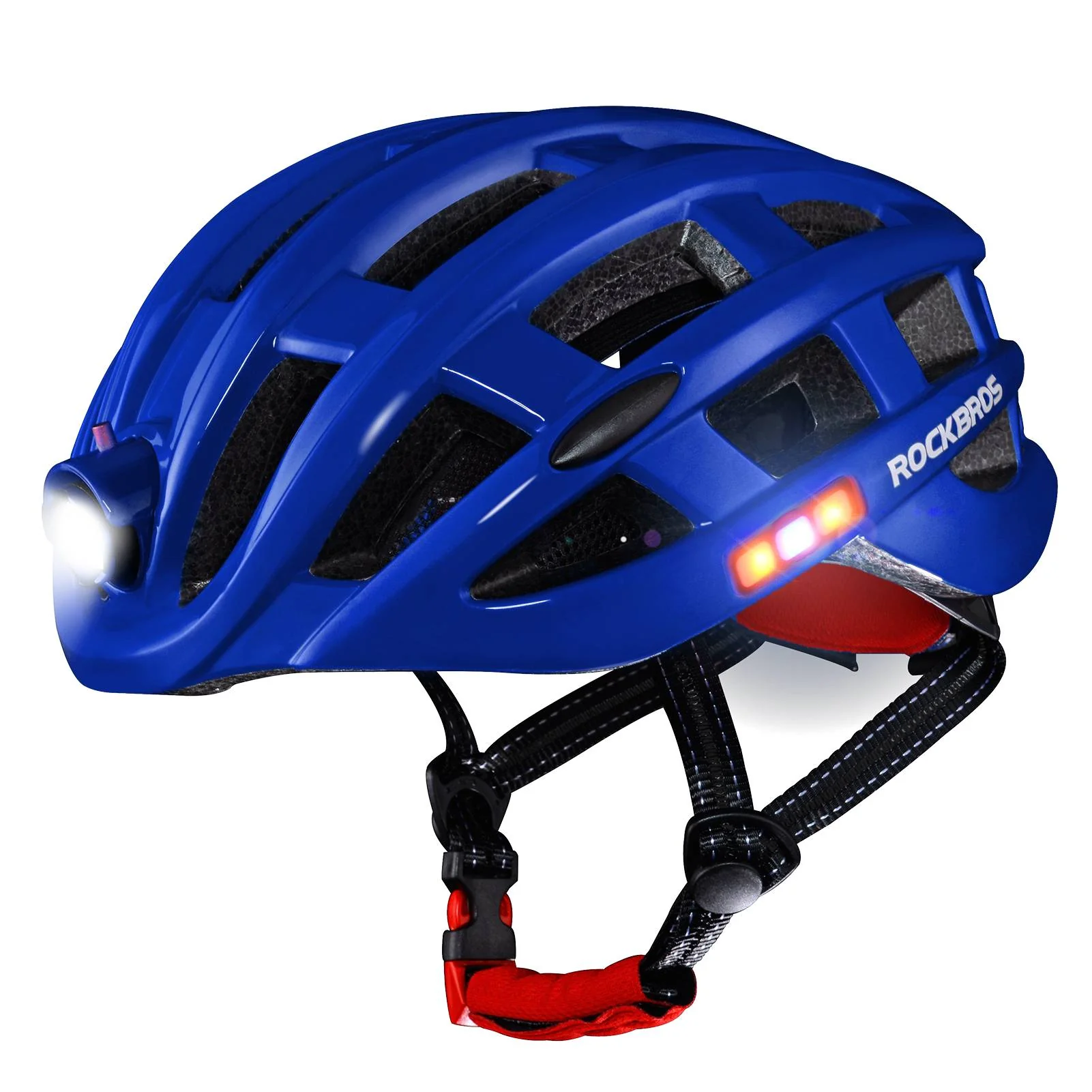 Ultralight Bike Helmet Light Outdoor Night Cycling EPS Safety - Image 6