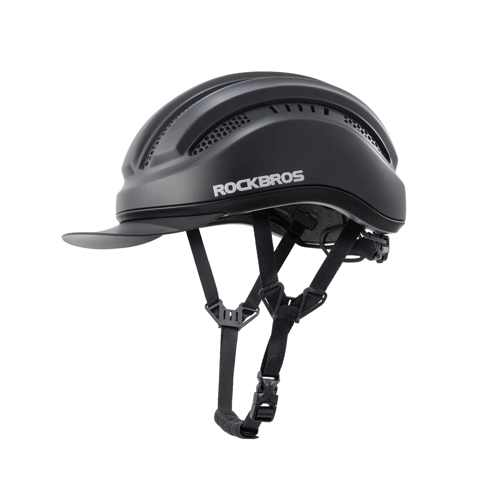 Urban Cycling Helmet with Brim Protection 54–60cm