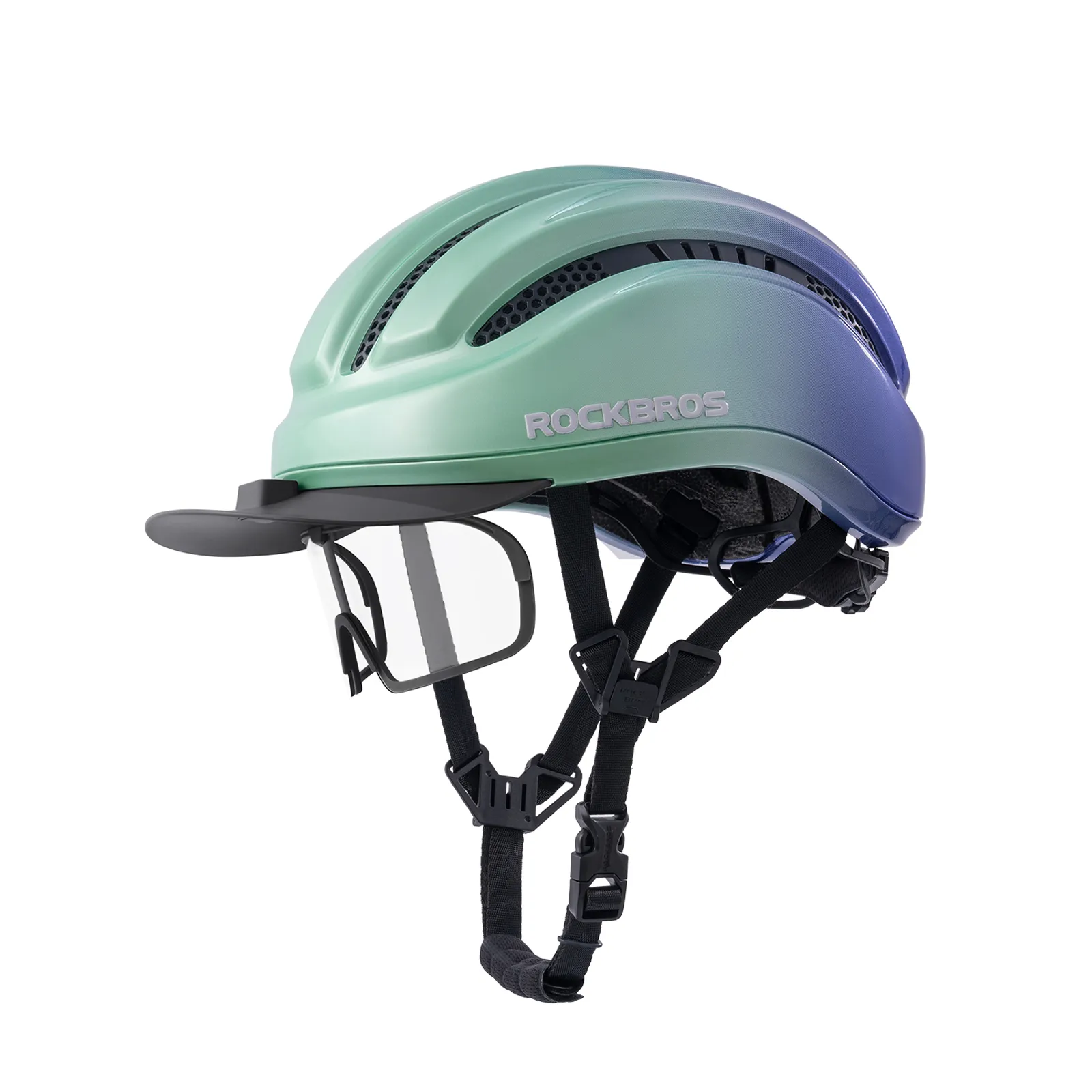 Urban Cycling Helmet with Brim Protection 54–60cm - Image 16