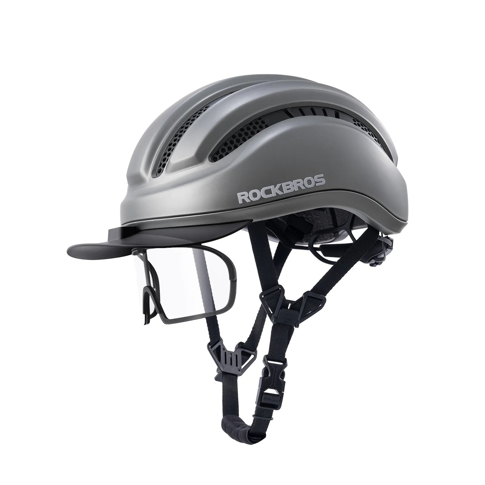 Urban Cycling Helmet with Brim Protection 54–60cm - Image 23