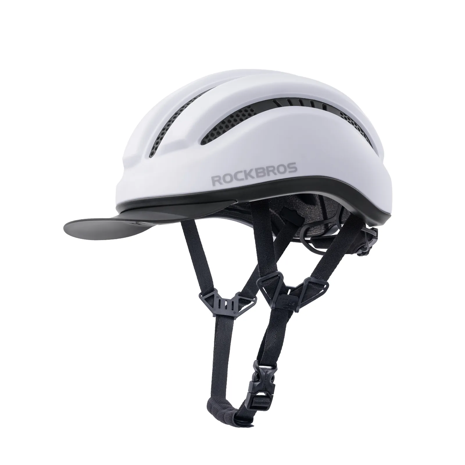 Urban Cycling Helmet with Brim Protection 54–60cm - Image 8