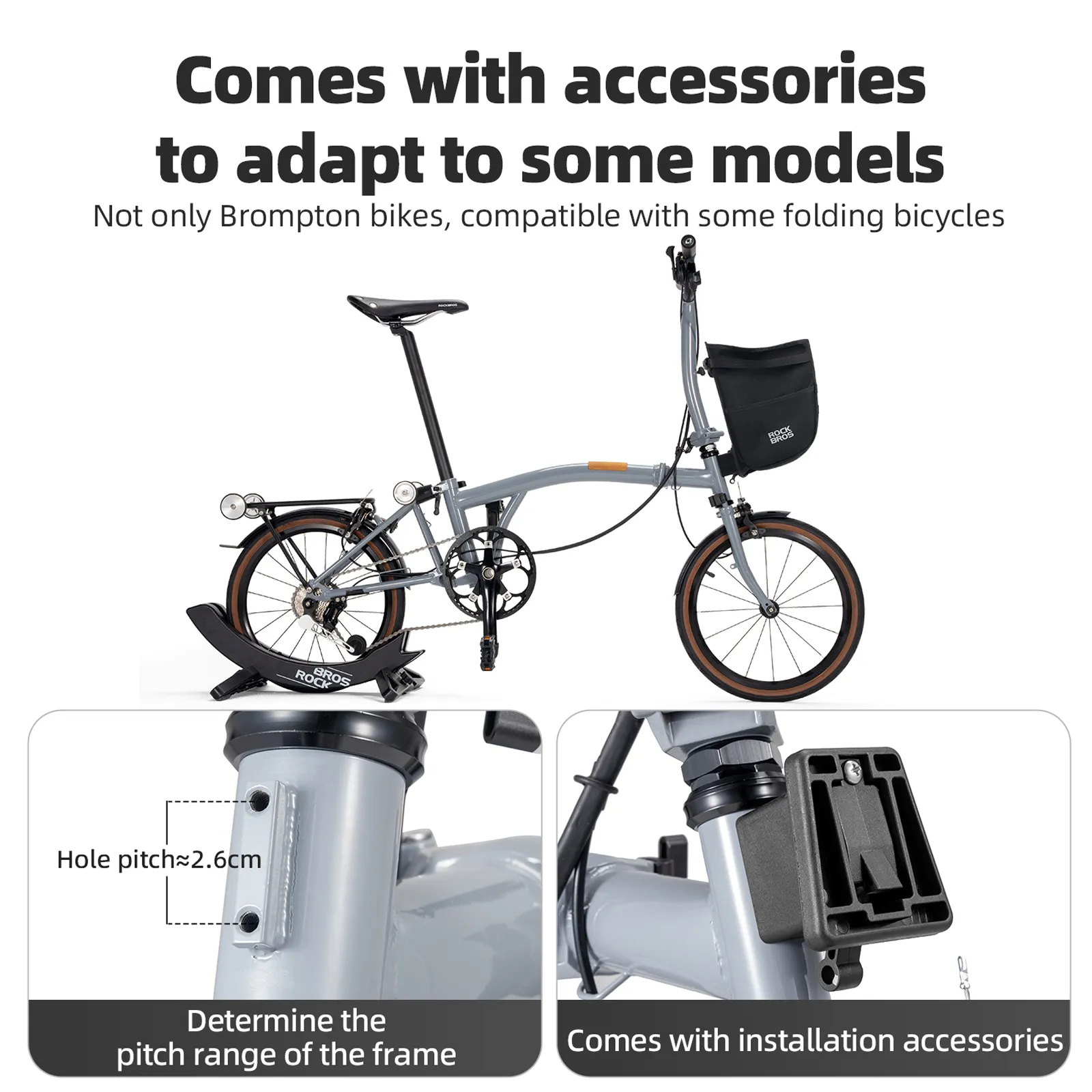 UrbanRide Bike Handlebar Bag for Folding Bikes City Commutes W016 - Image 3