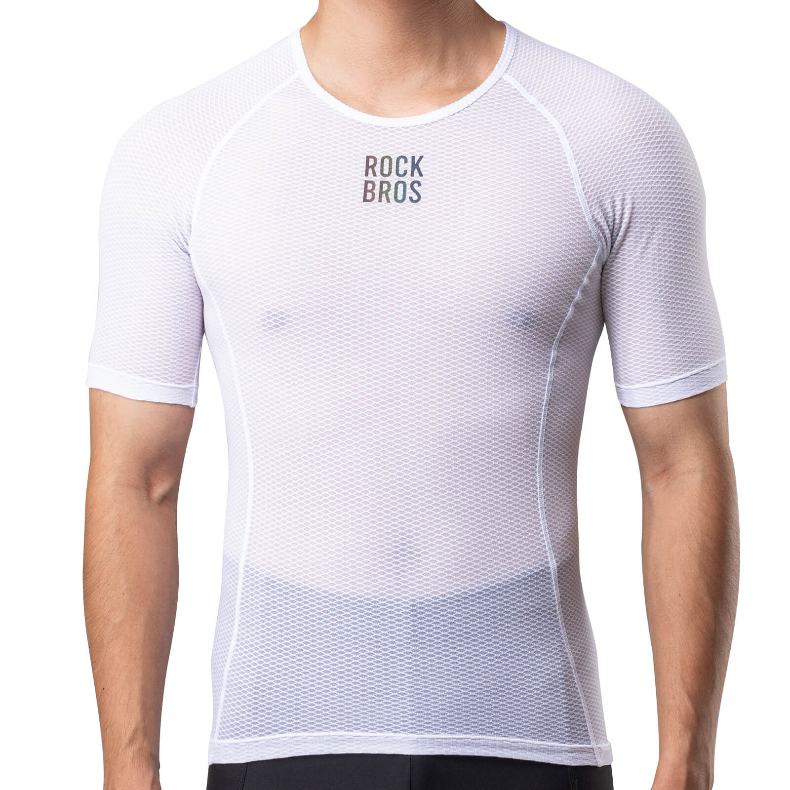 Men's Short Sleeve Base Layer Quick-Dry Training Top - Image 2