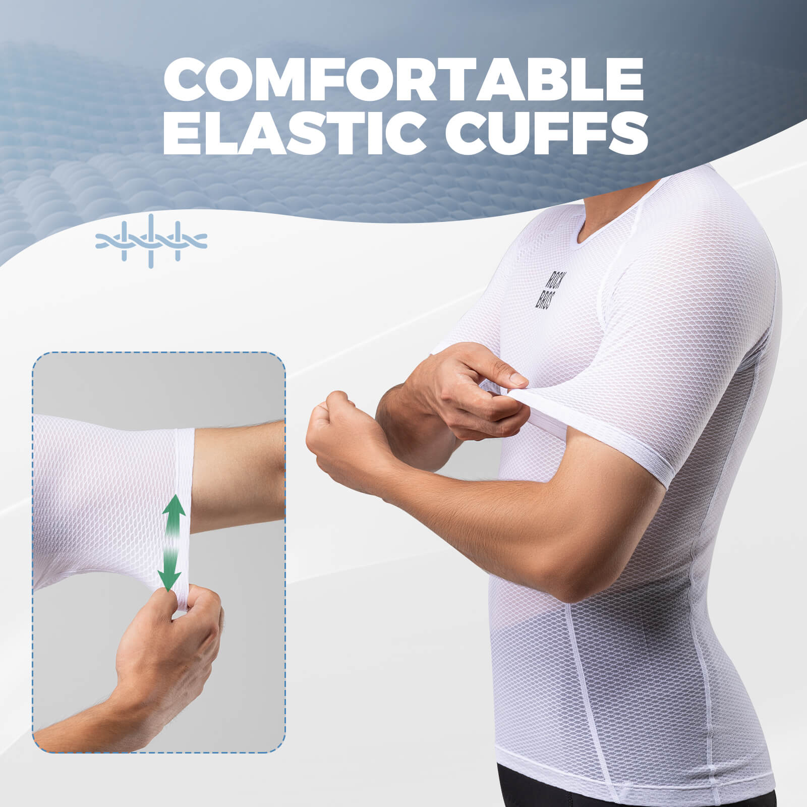 Men's Short Sleeve Base Layer Quick-Dry Training Top - Image 5