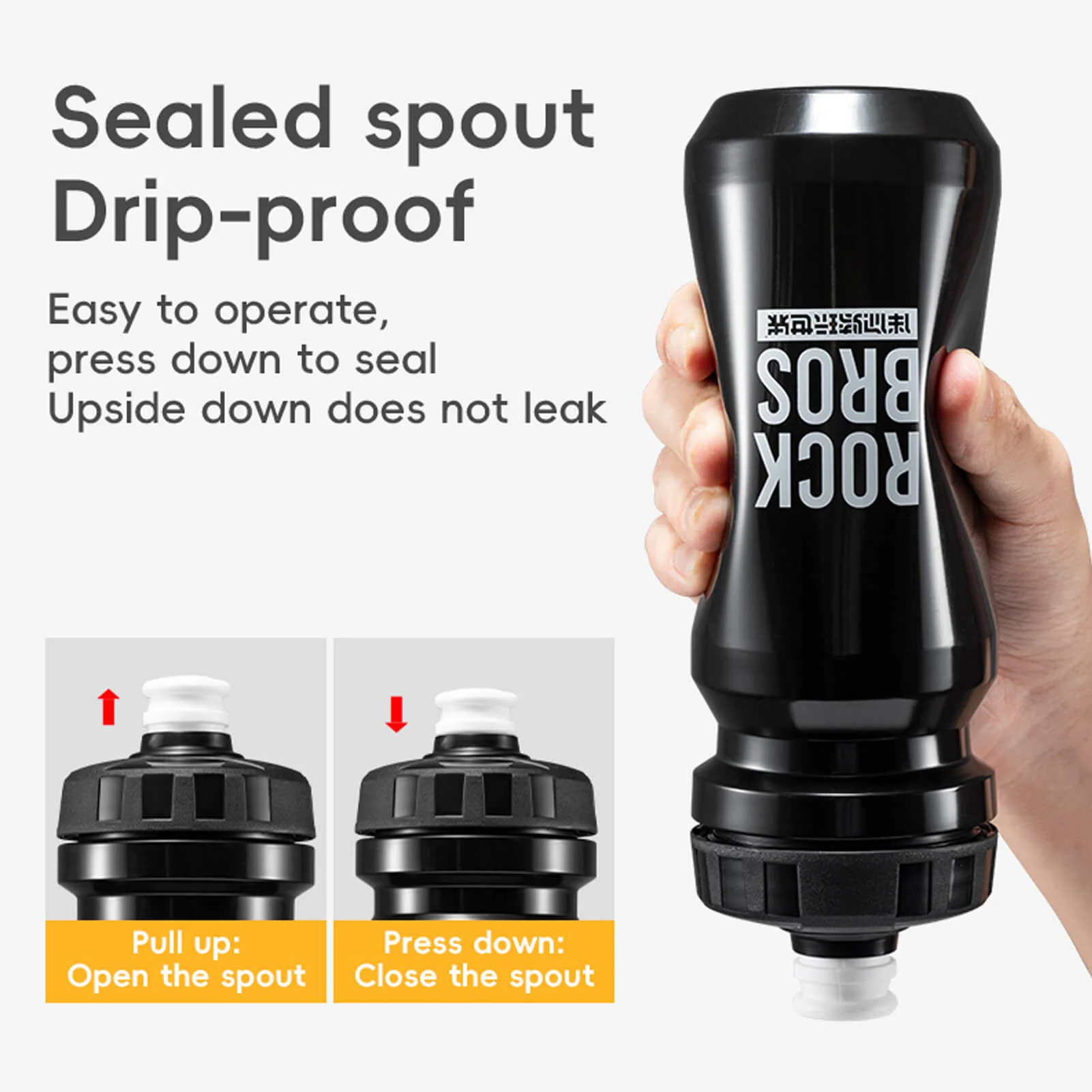 Vibrant Squeeze Cycling Water Bottle 600ml - Image 25
