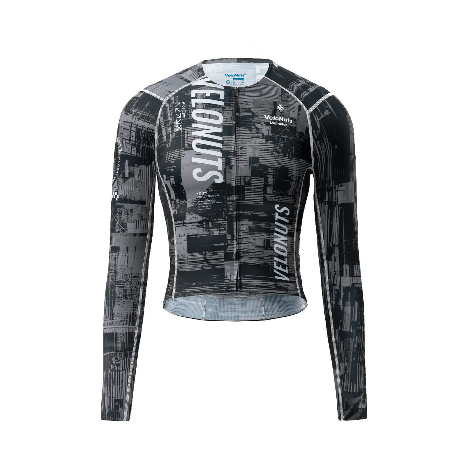 VNS Men's Pro Cycling Jersey Breathable Mesh Panels Ultra Short Series
