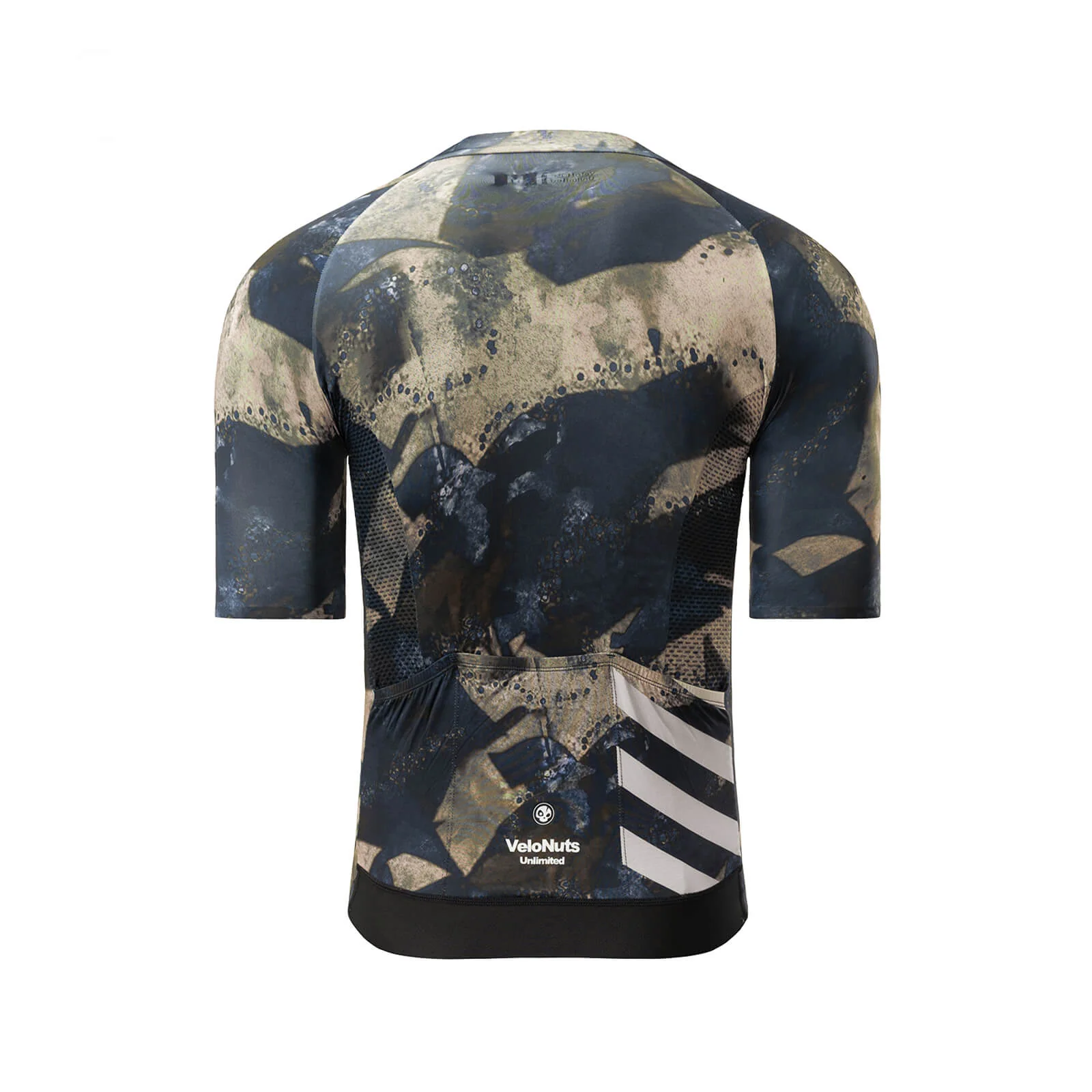 VNS Men's Short Sleeve Cycling Jersey Sora Series Brown - Image 2