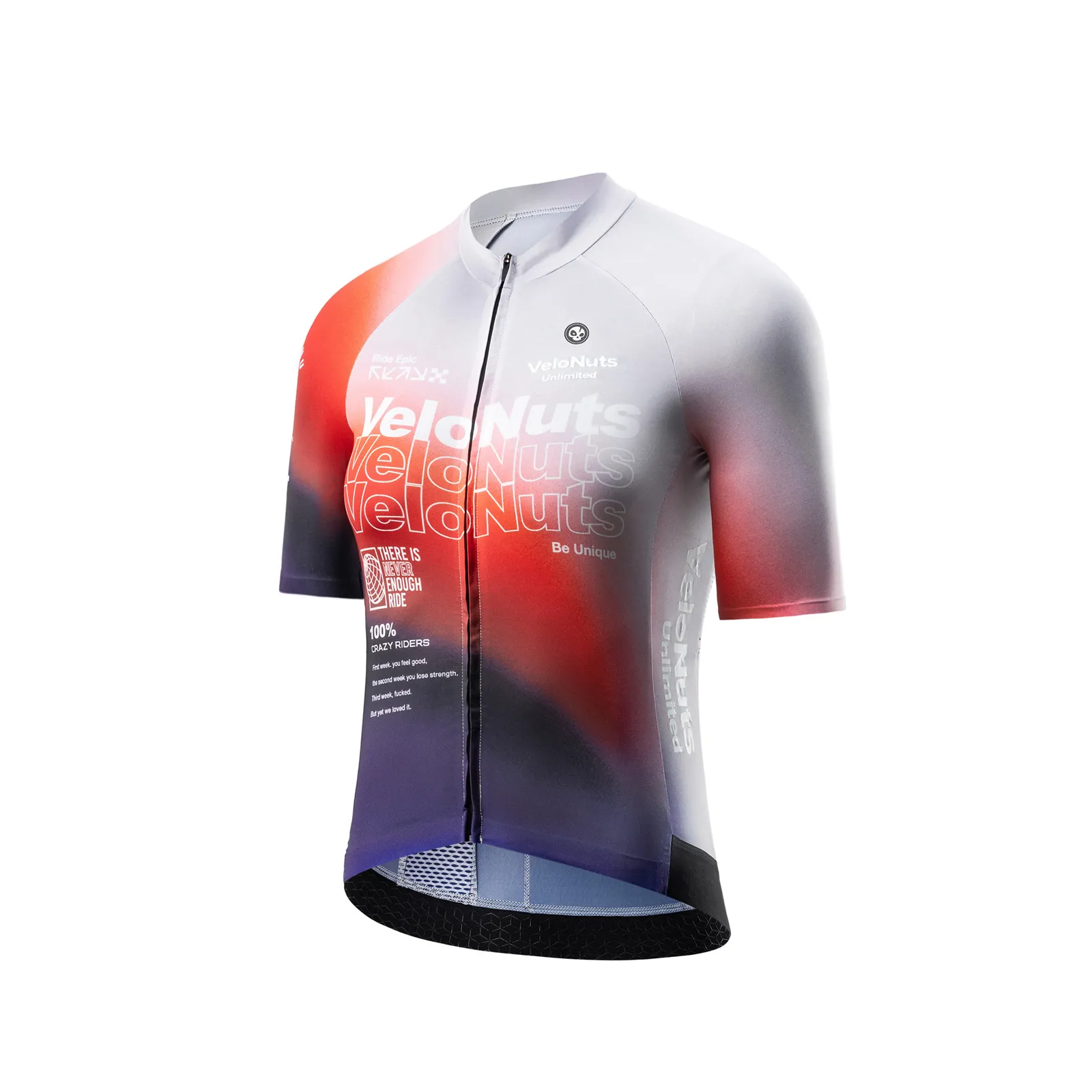 VNS Women's Short Sleeve Cycling Jersey Quick-Dry CloudFade