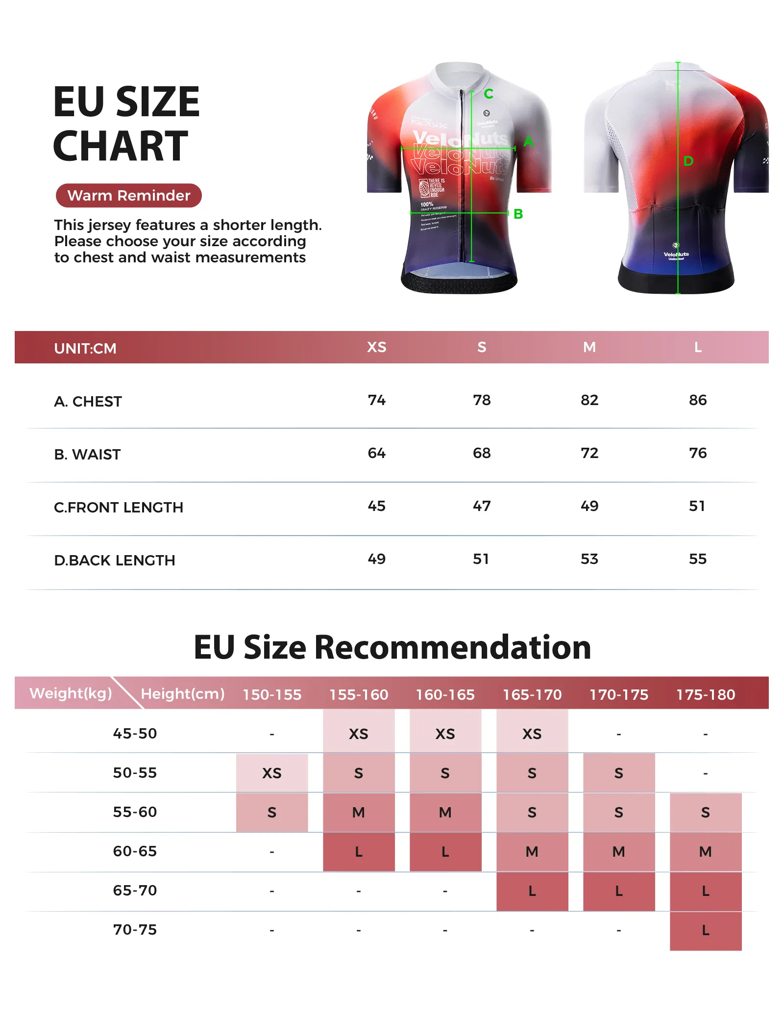VNS Women's Short Sleeve Cycling Jersey Quick-Dry CloudFade - Image 7