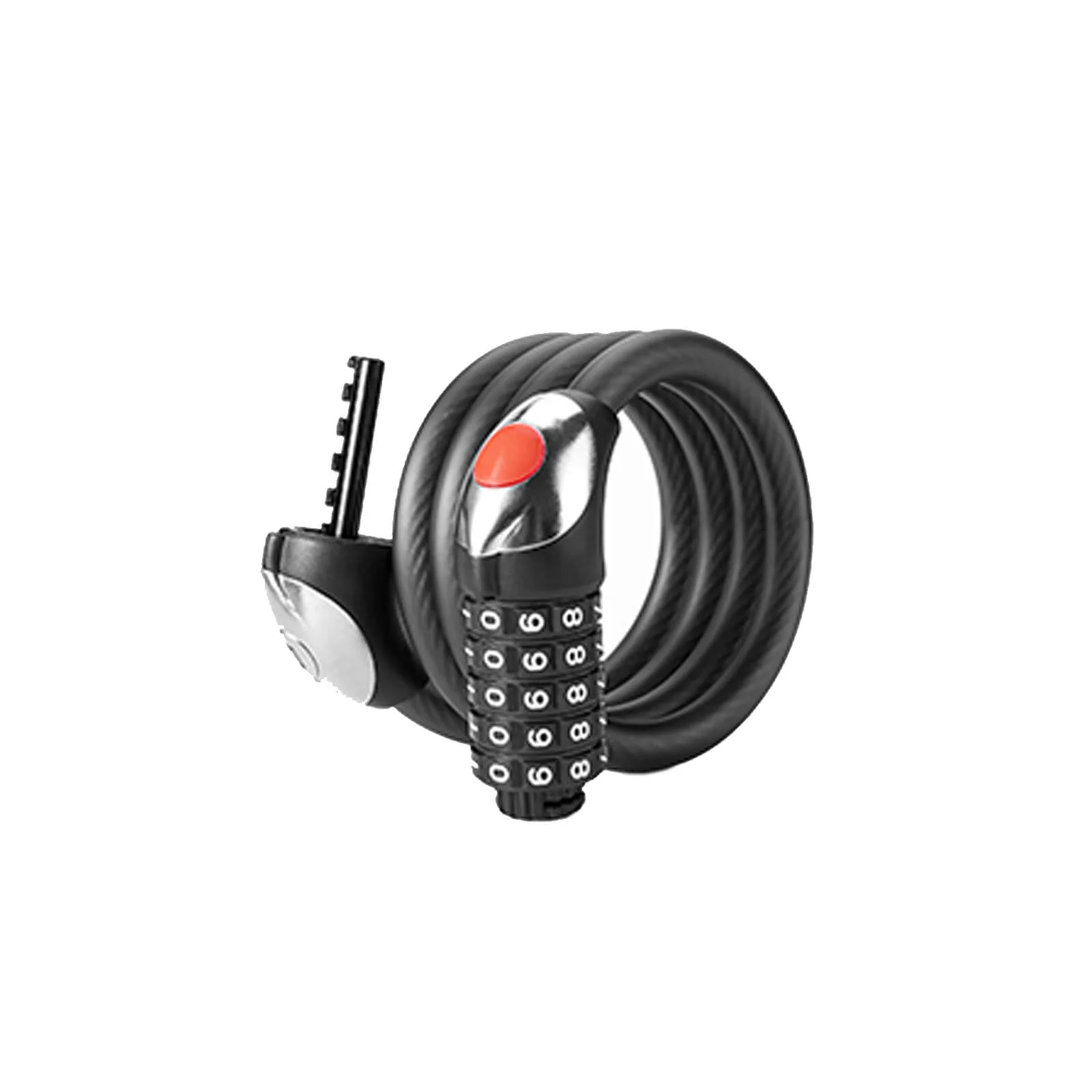 Waterproof Bike Lock with LED Light 5-Digit