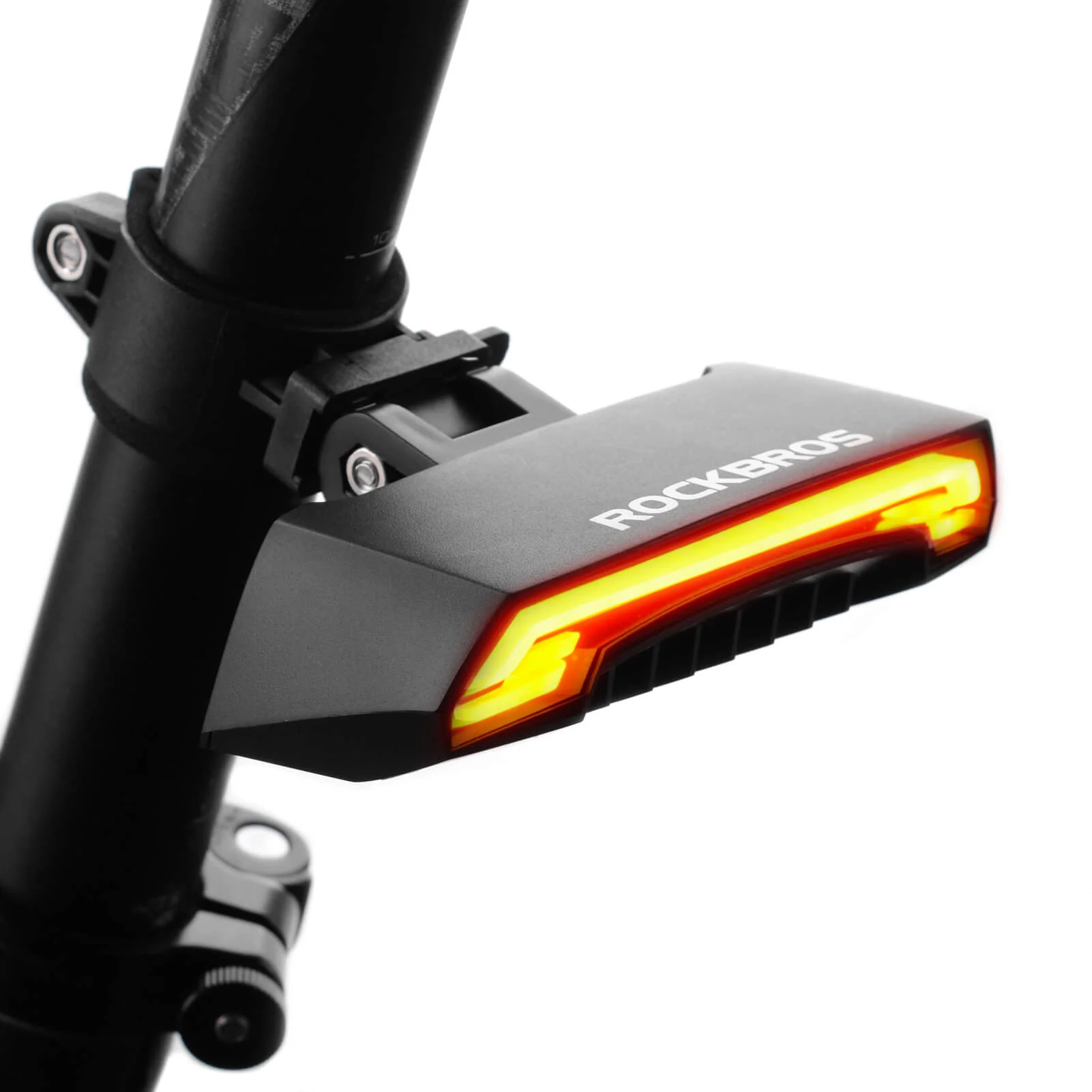 Waterproof Bike Rear Light with Saddle Mount and Wireless Remote Control Dual Laser Safety Lines - Image 2
