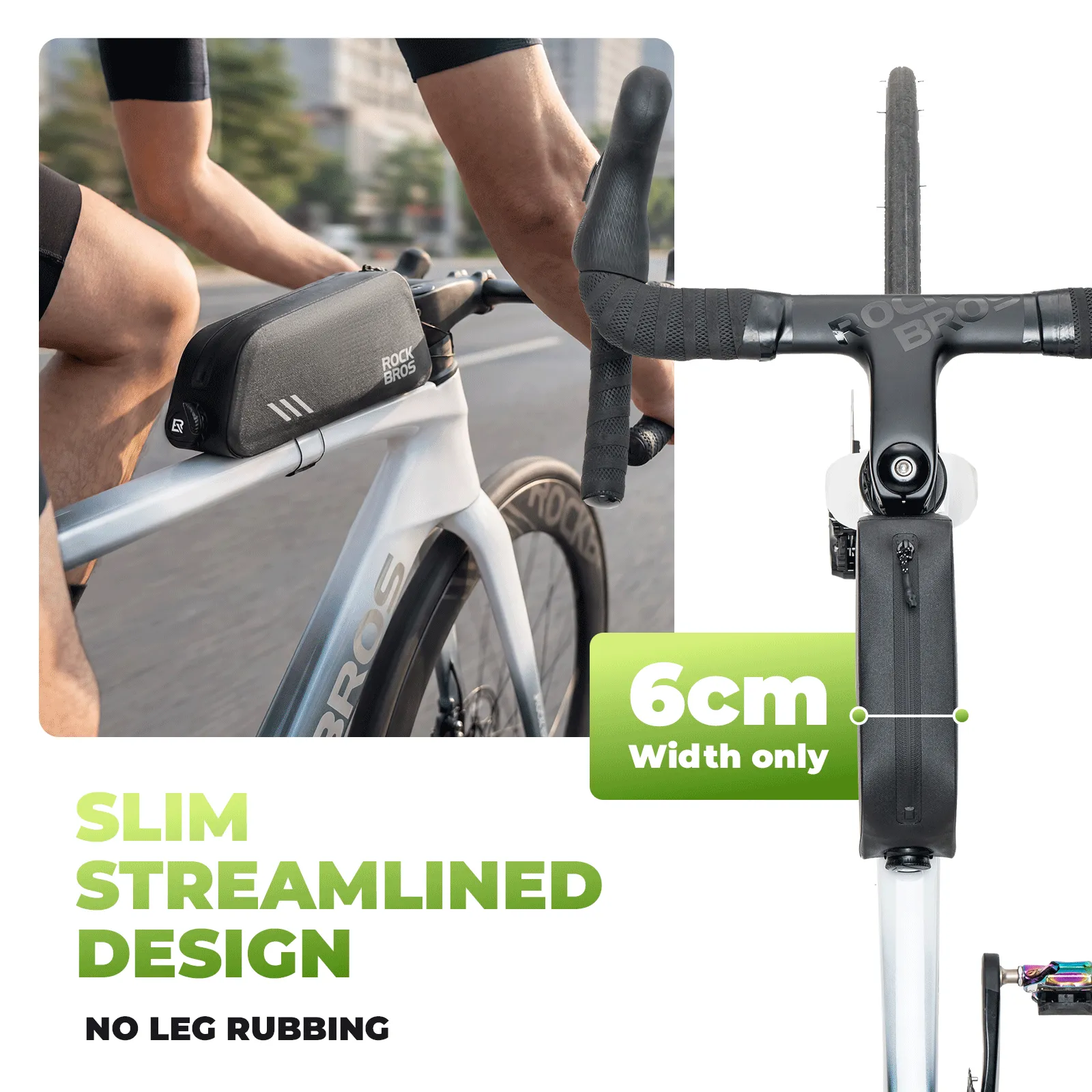 Waterproof Cycling Frame Bag Anti-wear Storage 0.9L - Image 9