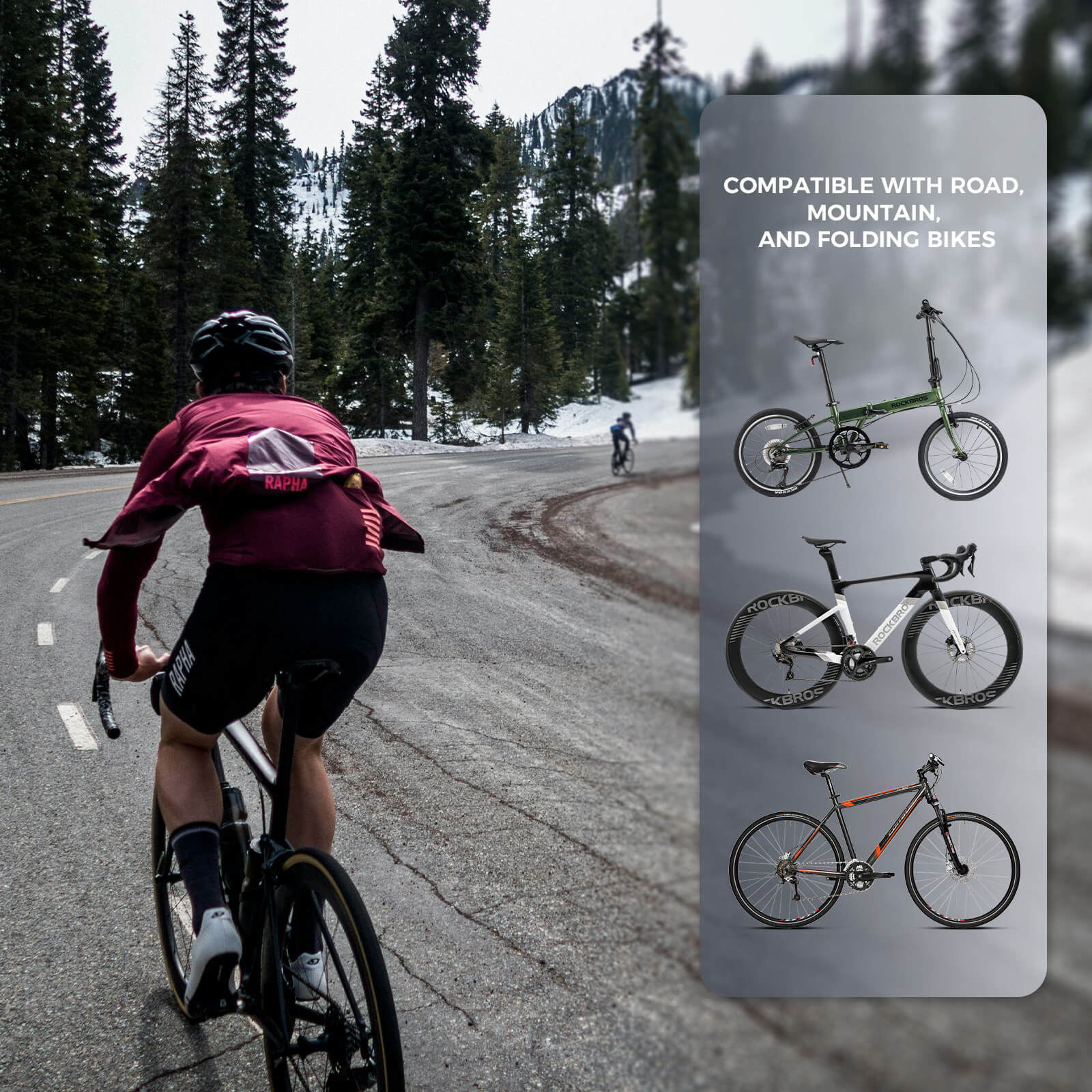 Waterproof Magnetic Bike Phone Mount with Shock Absorption - Image 8