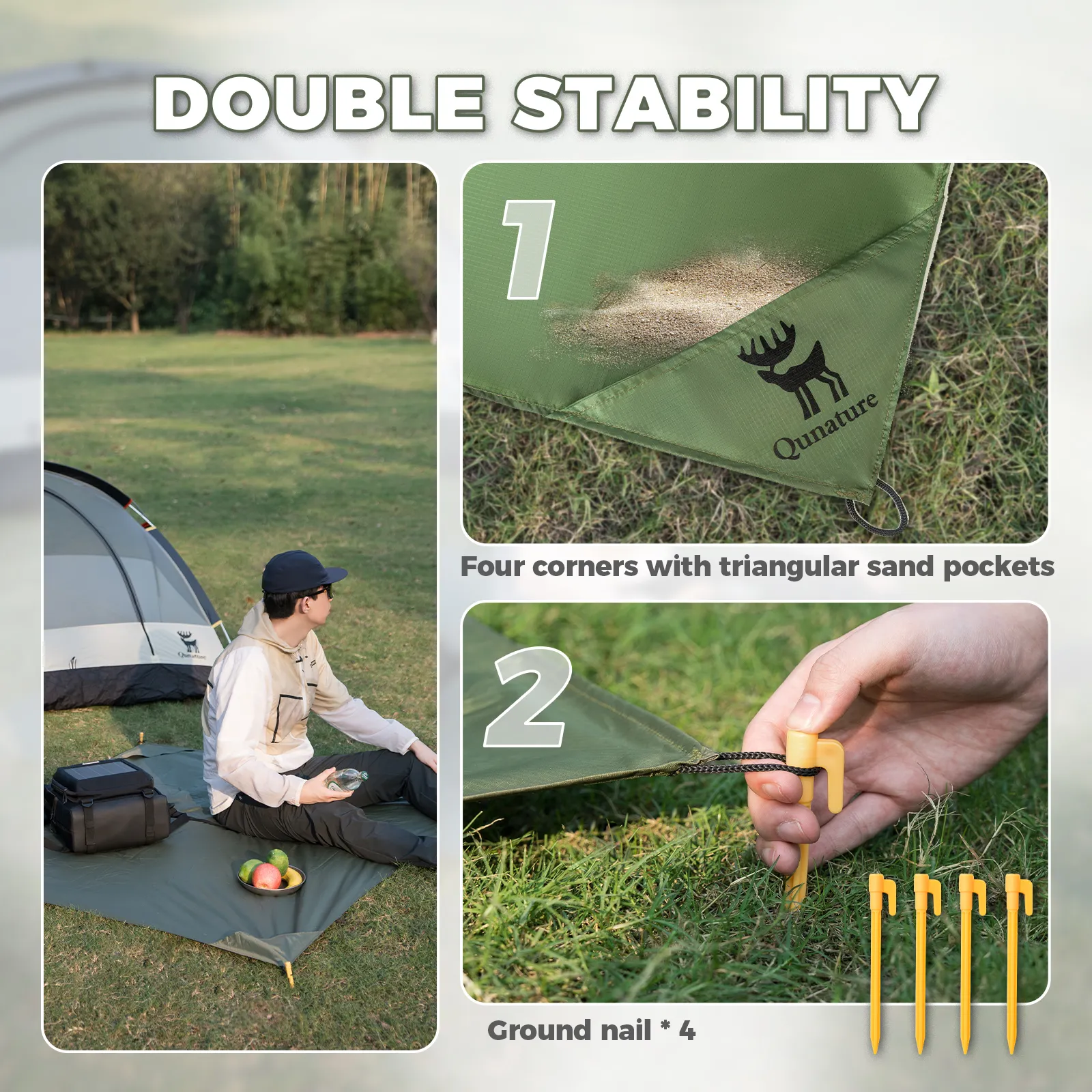 Waterproof Picnic Mat Lightweight Foldable Blanket for Beach Camping - Image 10
