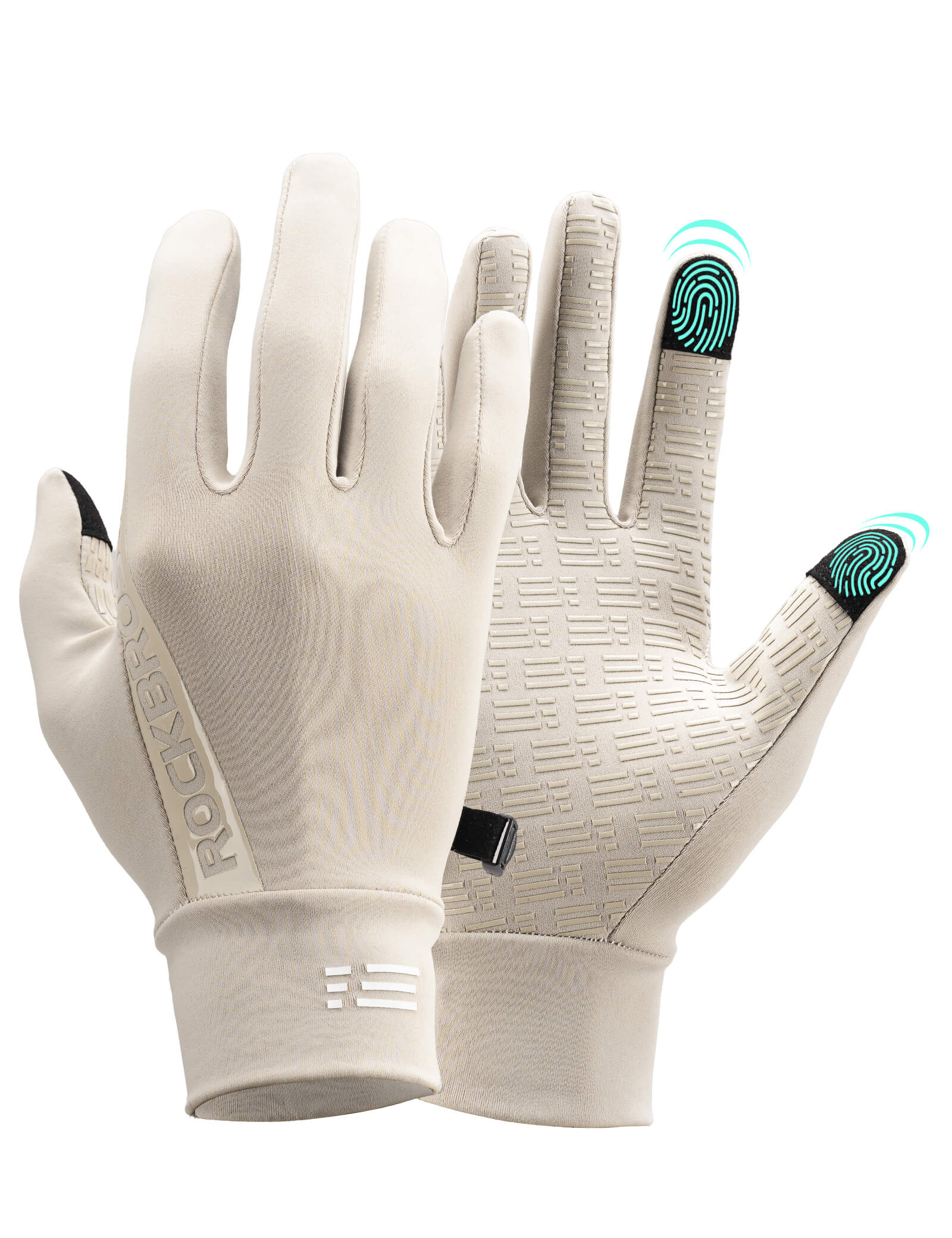 Windproof Cycling Gloves Graphene Fleece Full Finger Unisex - Image 10