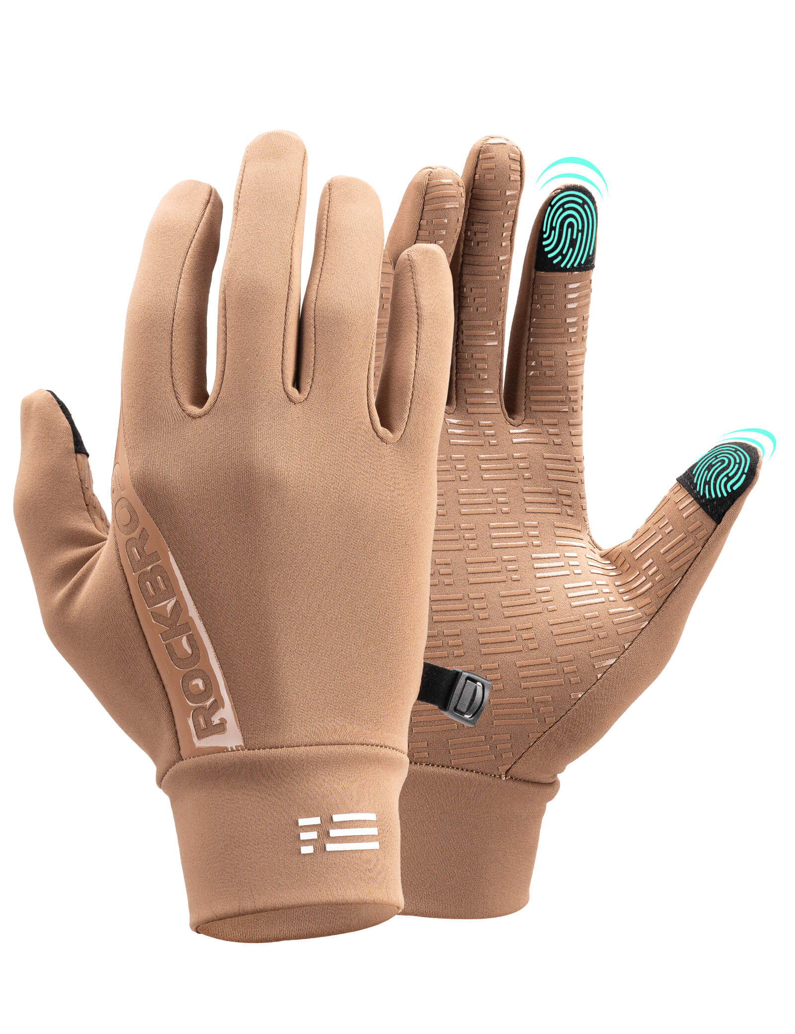Windproof Cycling Gloves Graphene Fleece Full Finger Unisex - Image 18