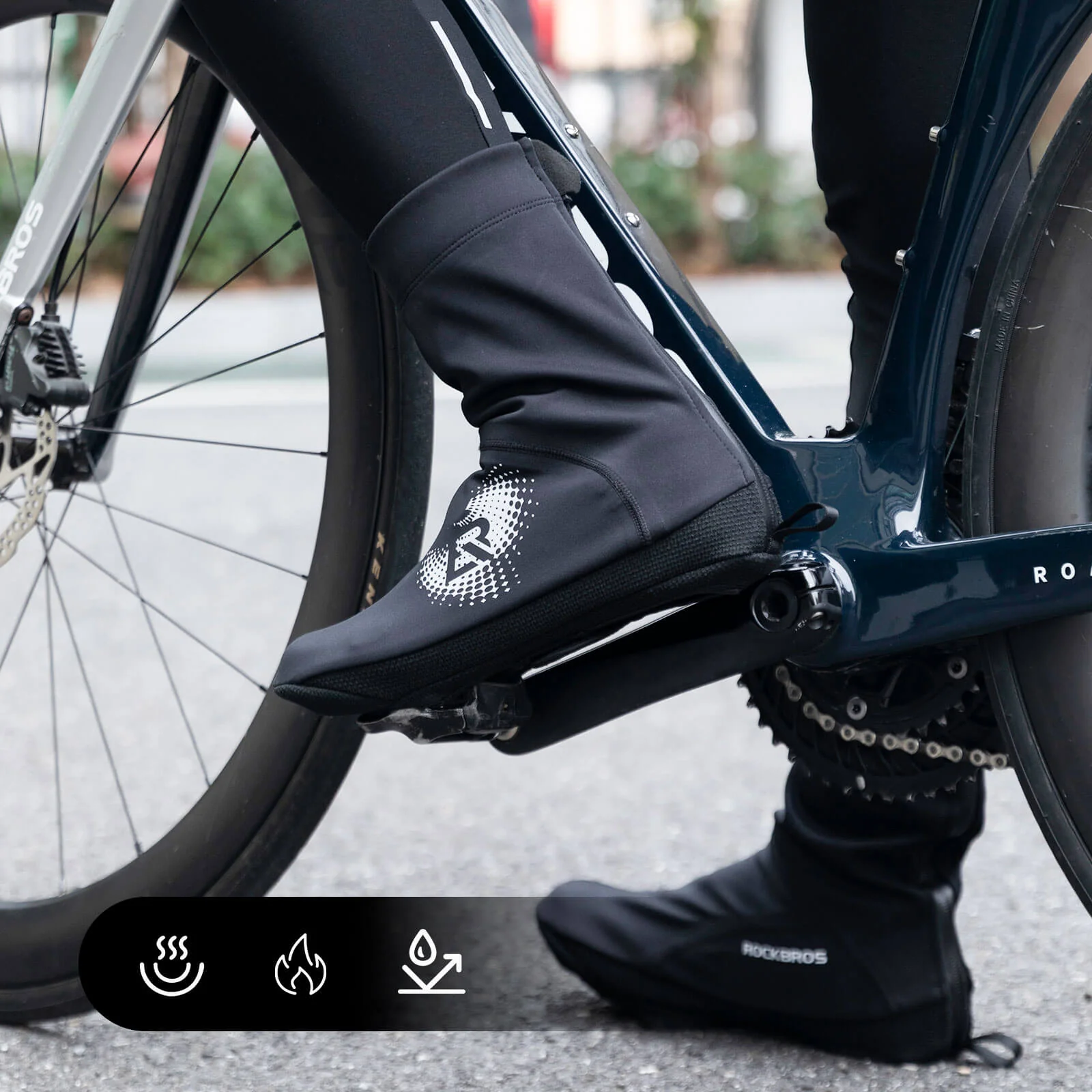 Windproof Cycling Shoe Covers High Ankle Protection - Image 7
