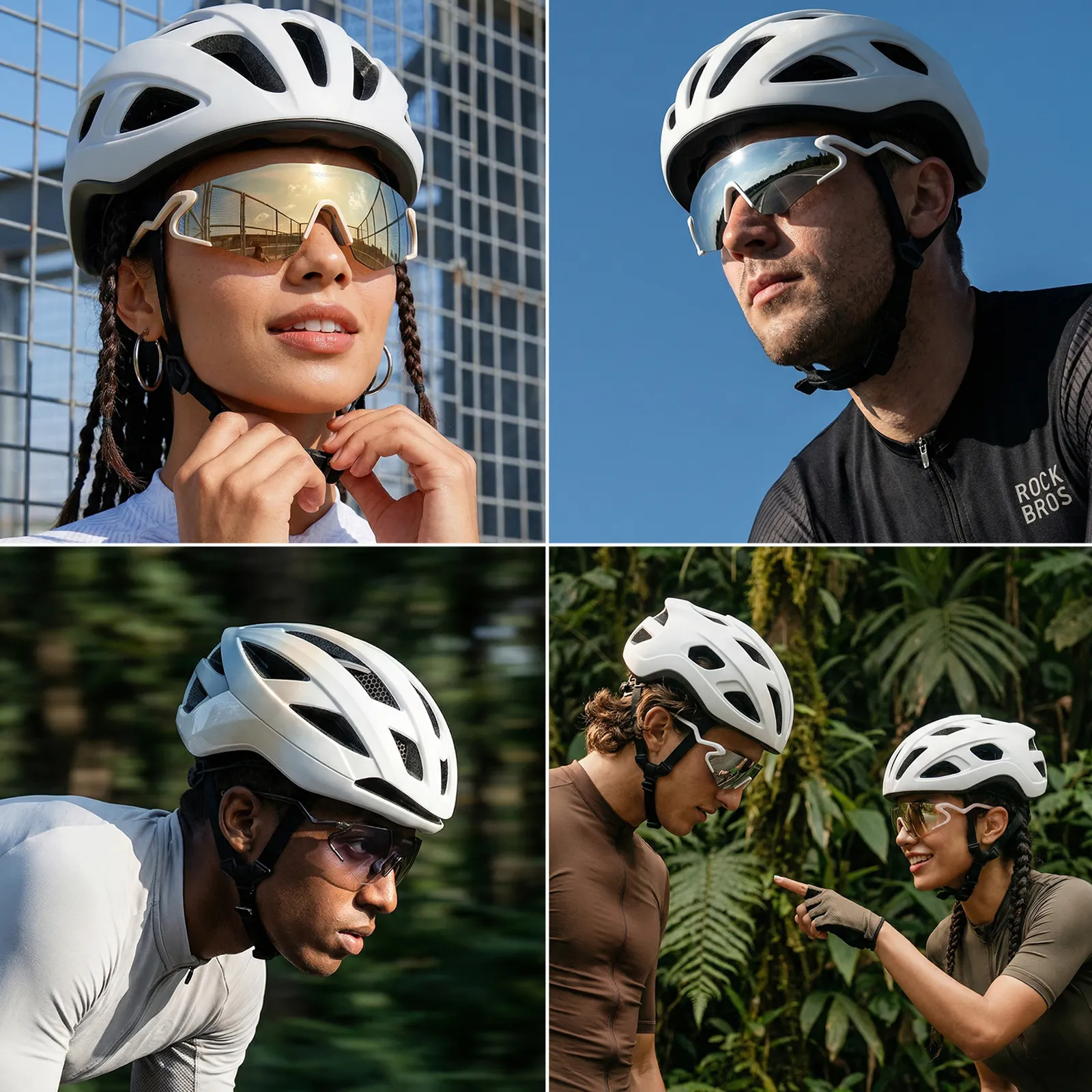 Windproof Photochromic Cycling Glasses with Prescription Insert SnakeLine - Image 29
