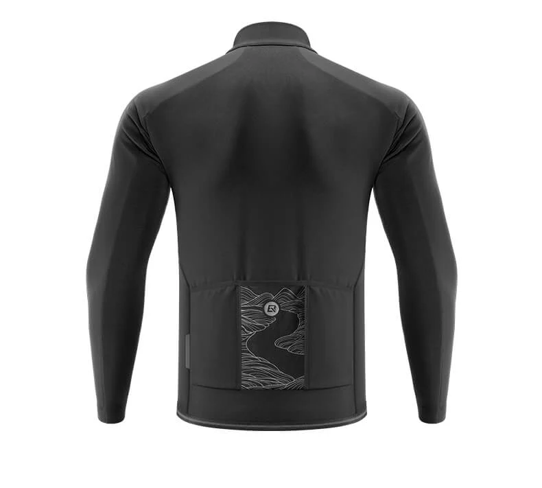 Winter Thermal Windproof Cycling Jersey - Image 2