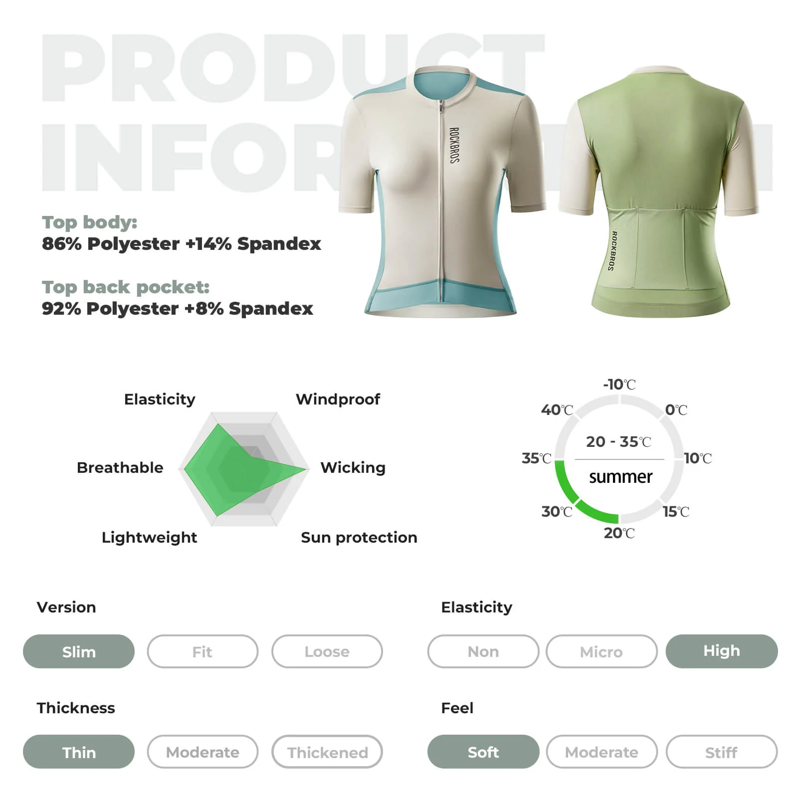 Women’s Stylish Short Sleeve Bike Jersey Summer Ride Top - Image 5