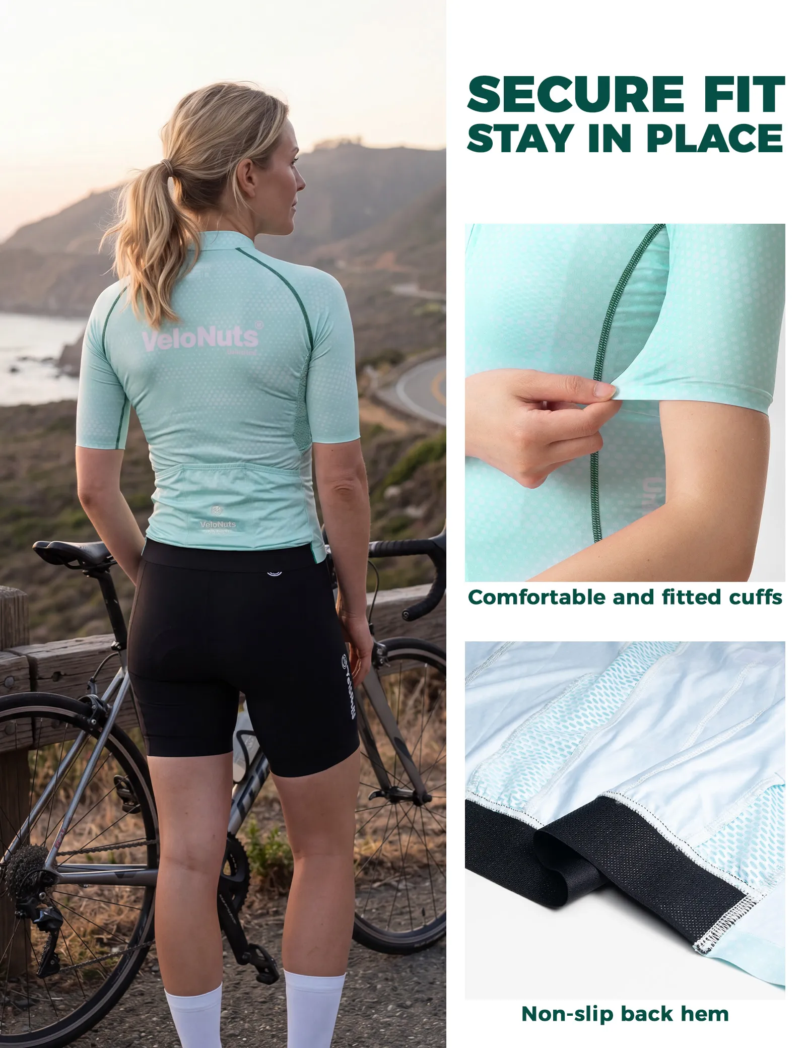 Women's Short Sleeve Cycling Jersey Iguana - Image 22